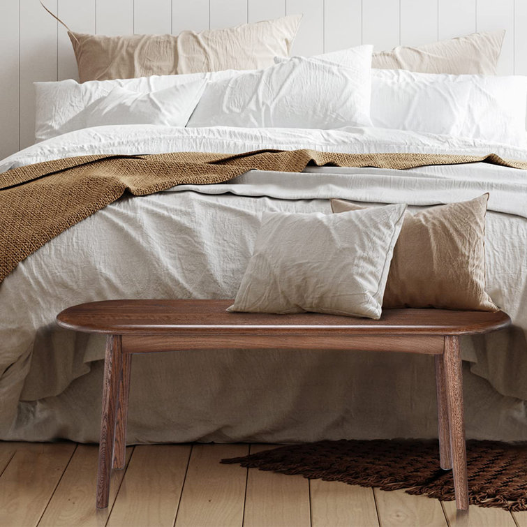 Farmhouse bench best sale for bedroom